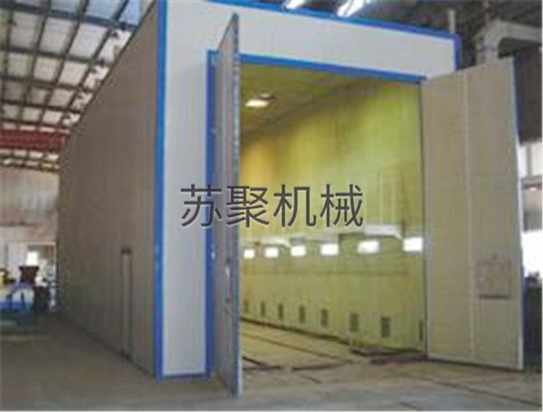 風(fēng)力回收式噴砂房02